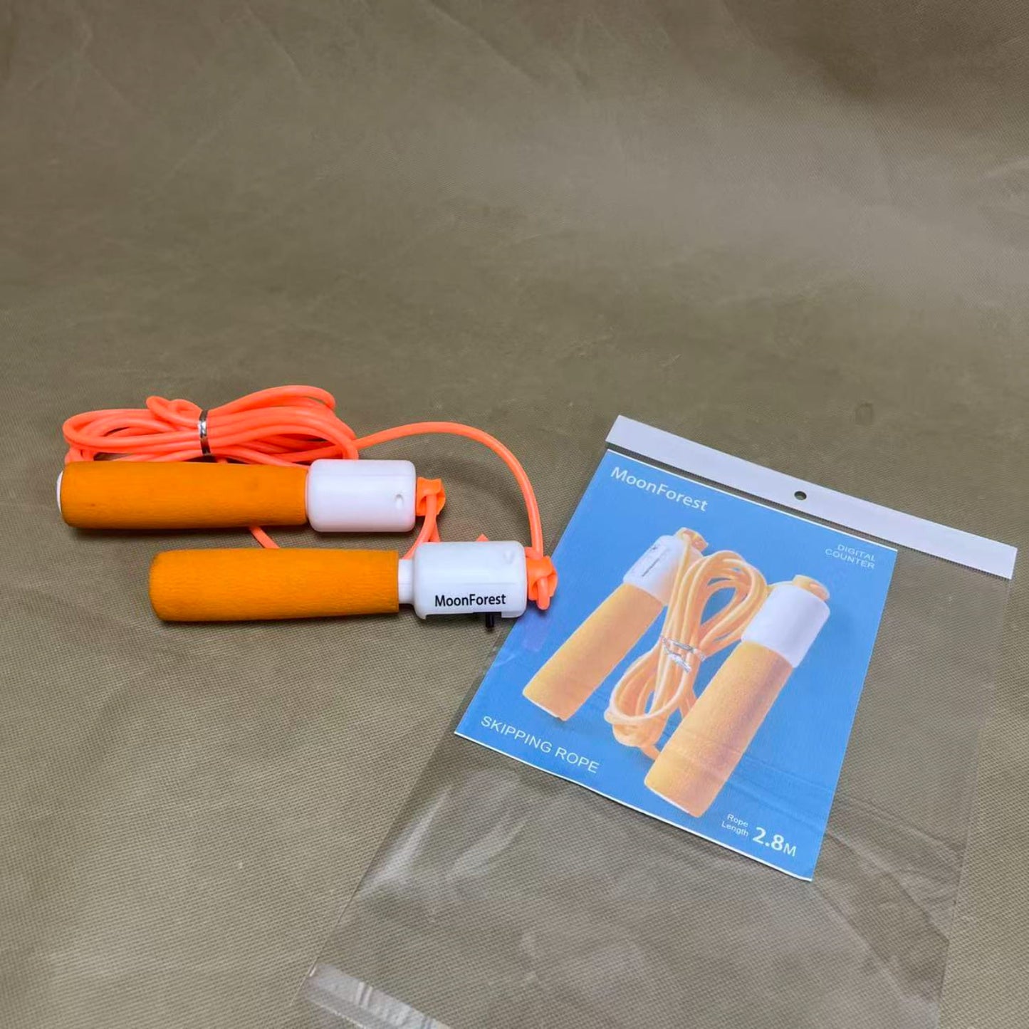 MoonForest  Skipping ropes, Adjustable Digital Counting Jump Rope, Exercise, Workout, Boxing, Gym