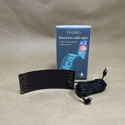 YFOIWG    Electronic LED signs  ,Programmable LED Scrolling Sign ,Perfect for Business Advertising & Car Displays