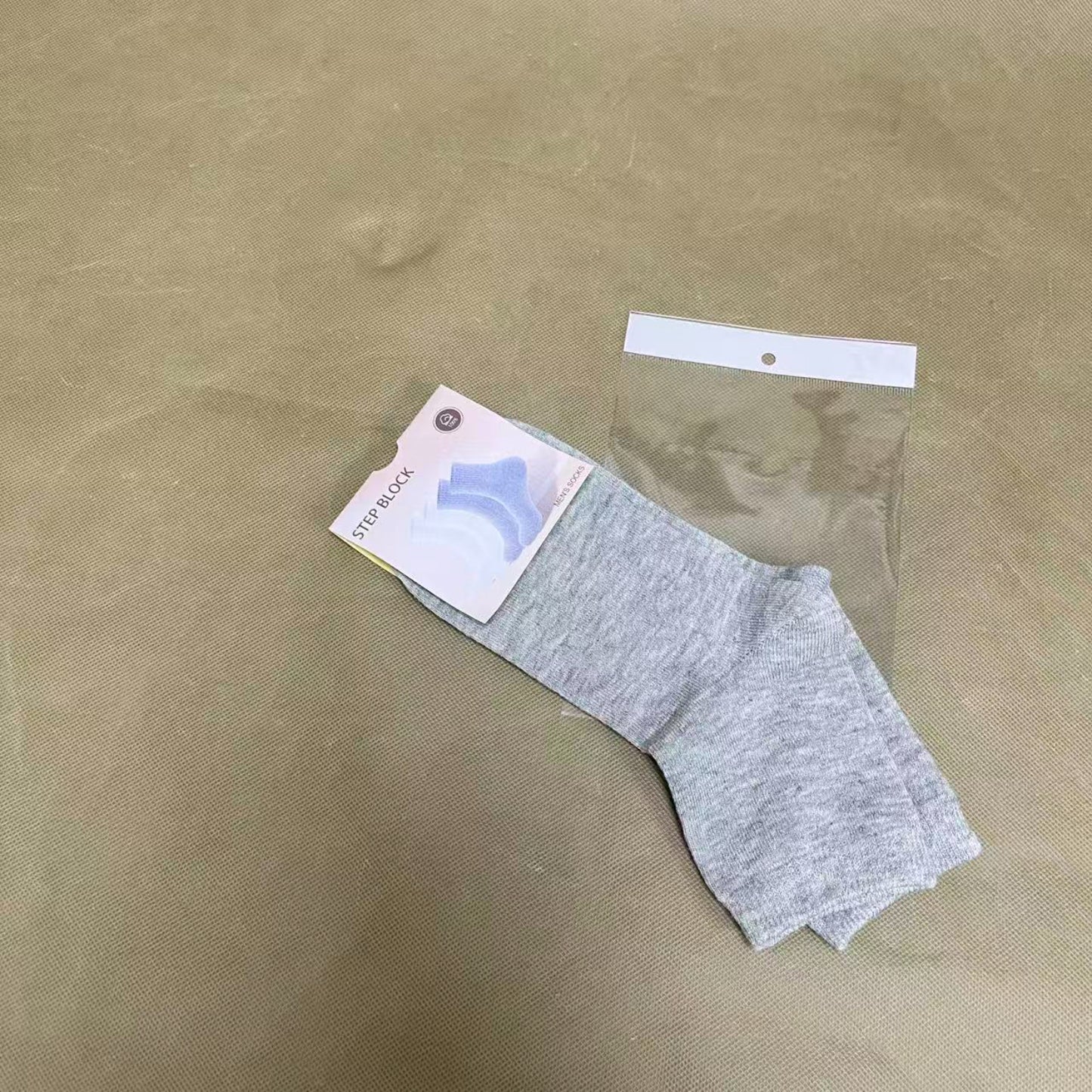 STEP BLOCK  Men's socks ,Athletic Socks for Men Moisture Wicking Cushion Crew Socks for Sport Running Traveling