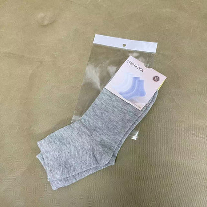 STEP BLOCK  Men's socks ,Athletic Socks for Men Moisture Wicking Cushion Crew Socks for Sport Running Traveling