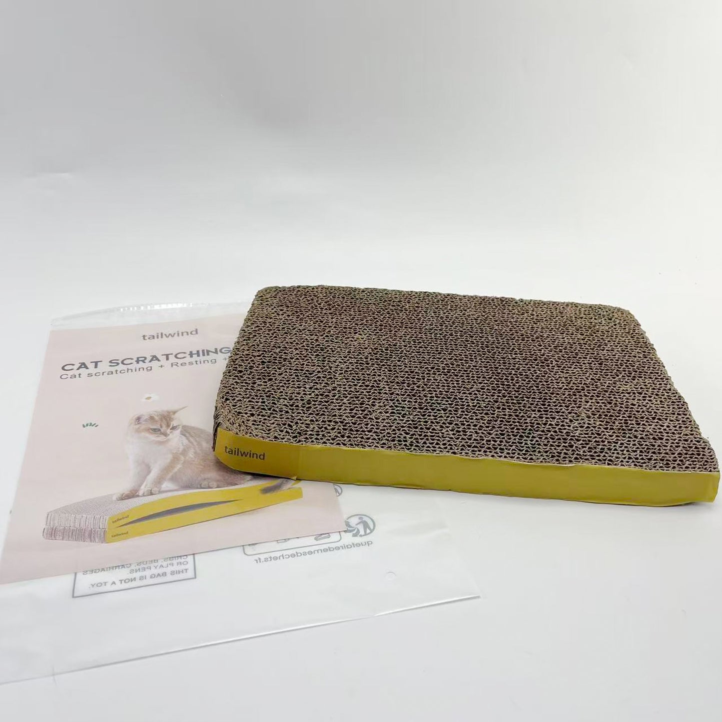 tailwind  Cat scratching pads,Cat Scratcher Cardboard,Reversible,Durable Recyclable Cardboard, Premium Scratch