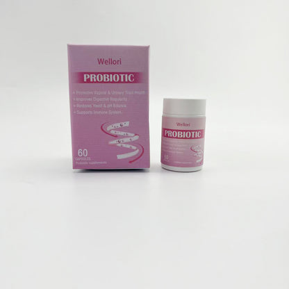 Wellori   Probiotic supplements ,Complete Probiotics for Women,Supports Gut, Vaginal & Immune Health