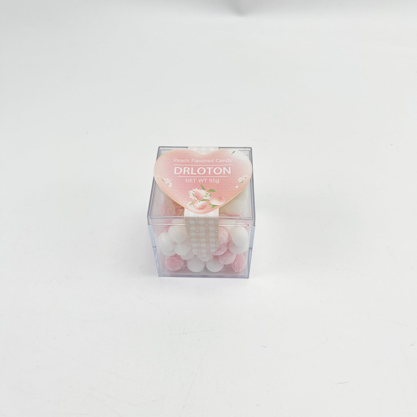 DRLOTON  Candy ,Fruit Candies ,Fruit-Flavored Hard Candy  ,Peach Flavored Candy