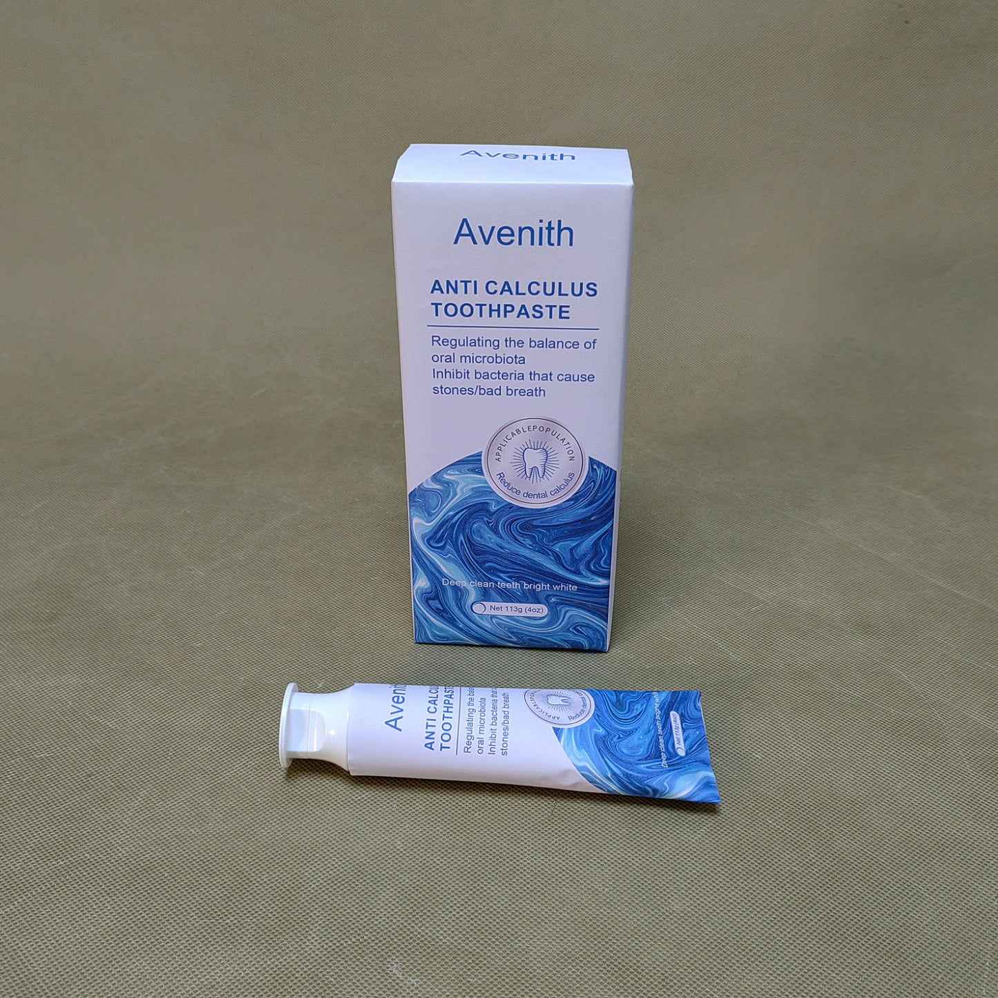 Avenith   tooth paste,Advanced Luminous Mint Teeth Whitening Toothpaste,Whitens Teeth, Strengthens Tooth Enamel, Protects Against Cavities