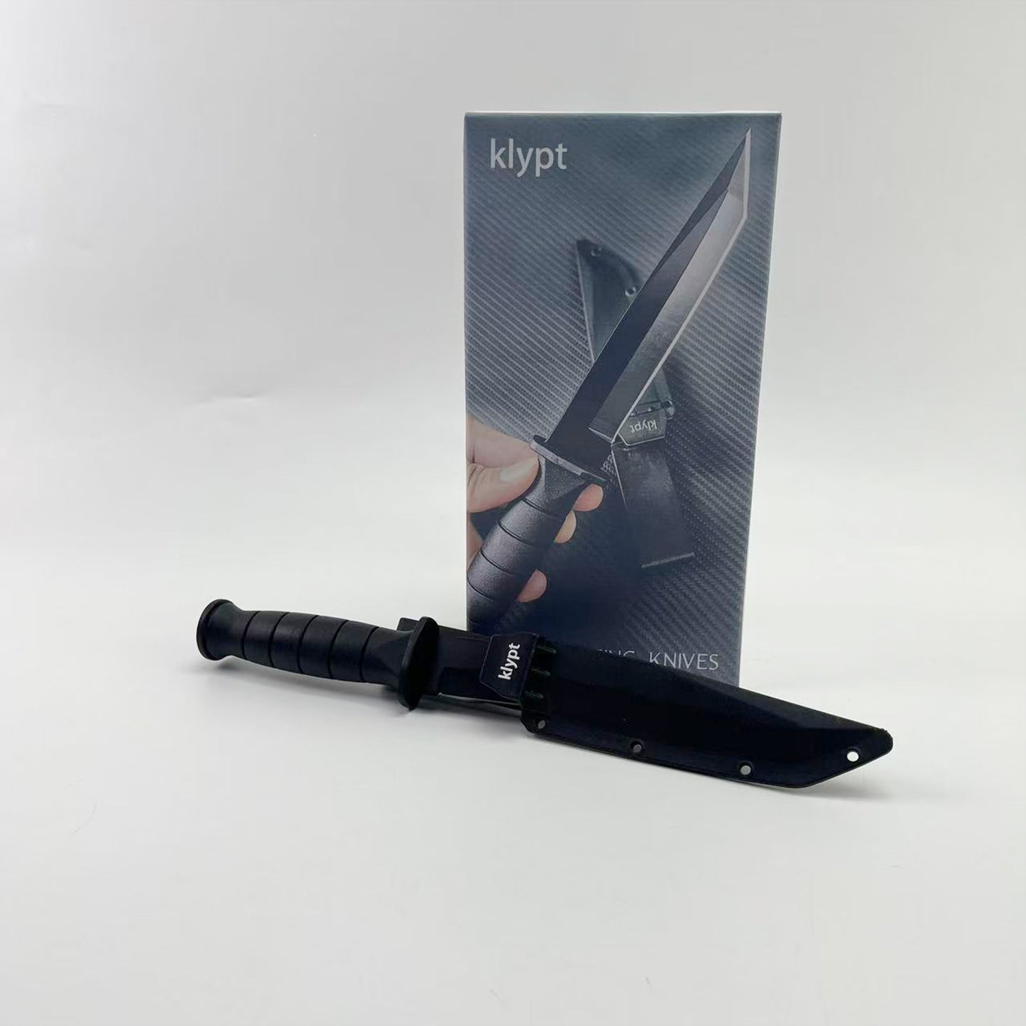 klypt   Hunting knives,Survival Hunting Knife with Sheath, Outdoor Knives for Survival, Camping, Hiking