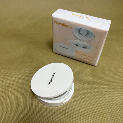 Wowjfanny   Magnetic artificial eyelashes,Reusable Double Sided Magnetic Lashes With Mirror