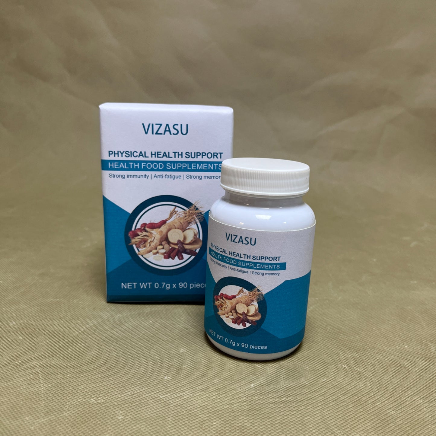 VIZASU   Health food supplements,Nootropic Brain Supplement for Memory and Focus Support,Vitamins for Mental Support & Clarity with Bacopa Monnieri