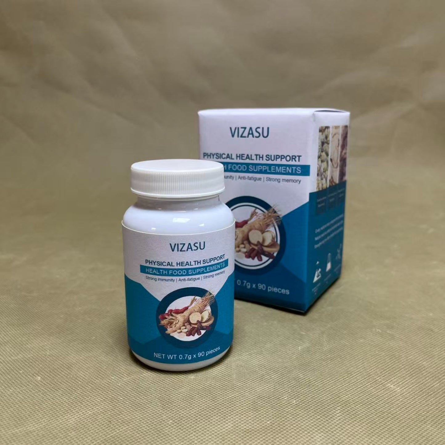 VIZASU   Health food supplements,Nootropic Brain Supplement for Memory and Focus Support,Vitamins for Mental Support & Clarity with Bacopa Monnieri