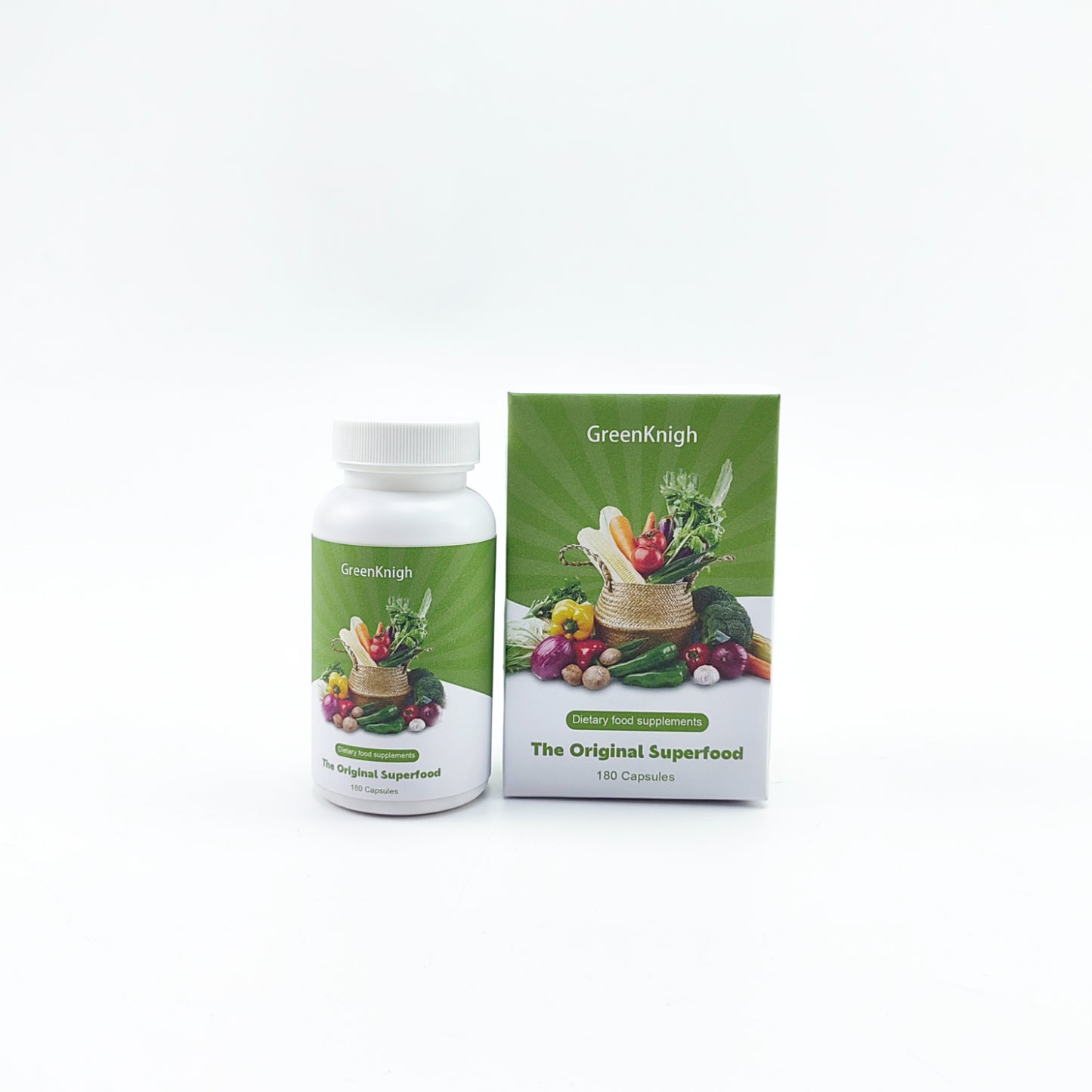 GreenKnigh   Dietary food supplements, Veggies Supplement ,Vegetarian, Non-GMO, Gluten Free Superfood Formula