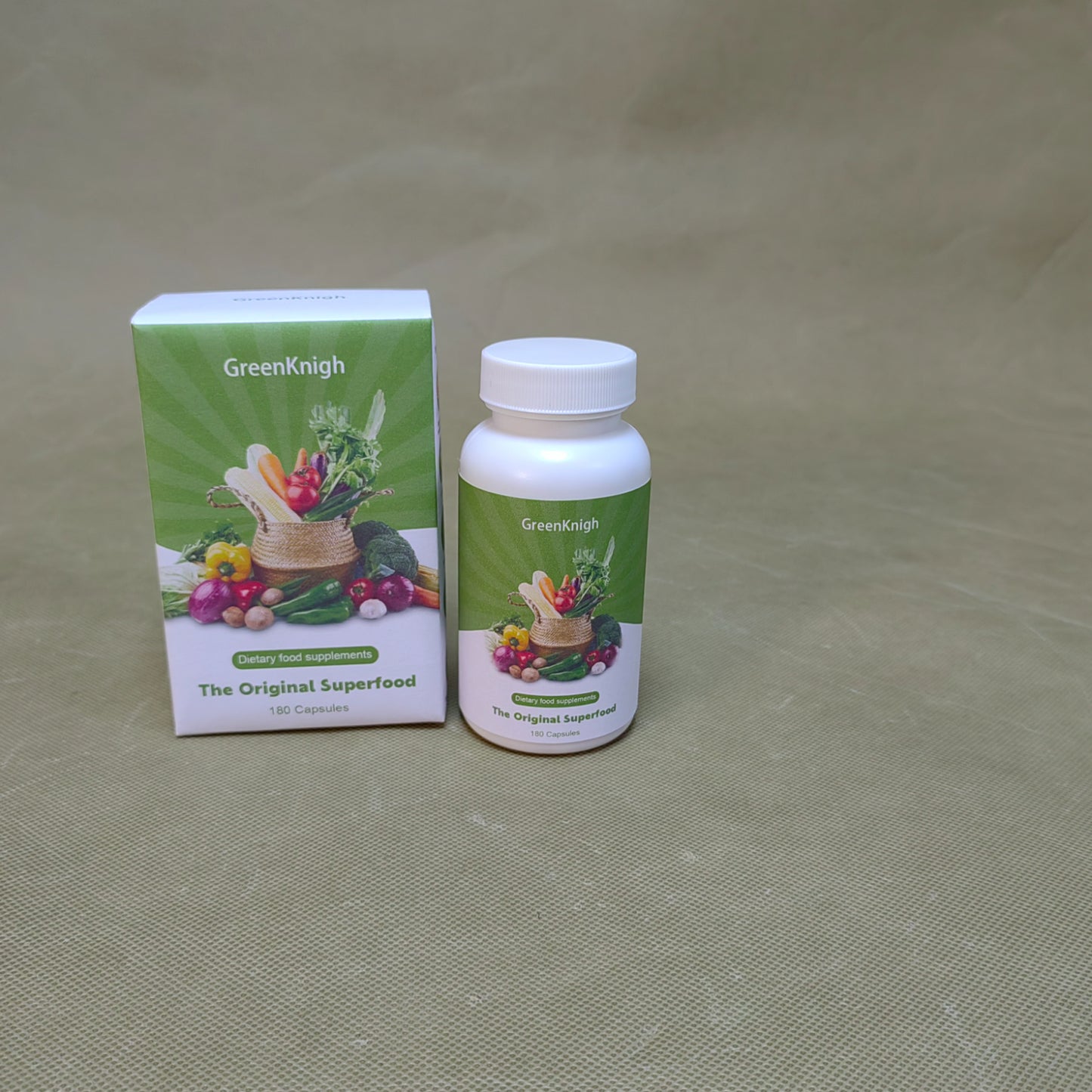 GreenKnigh   Dietary food supplements, Veggies Supplement ,Vegetarian, Non-GMO, Gluten Free Superfood Formula