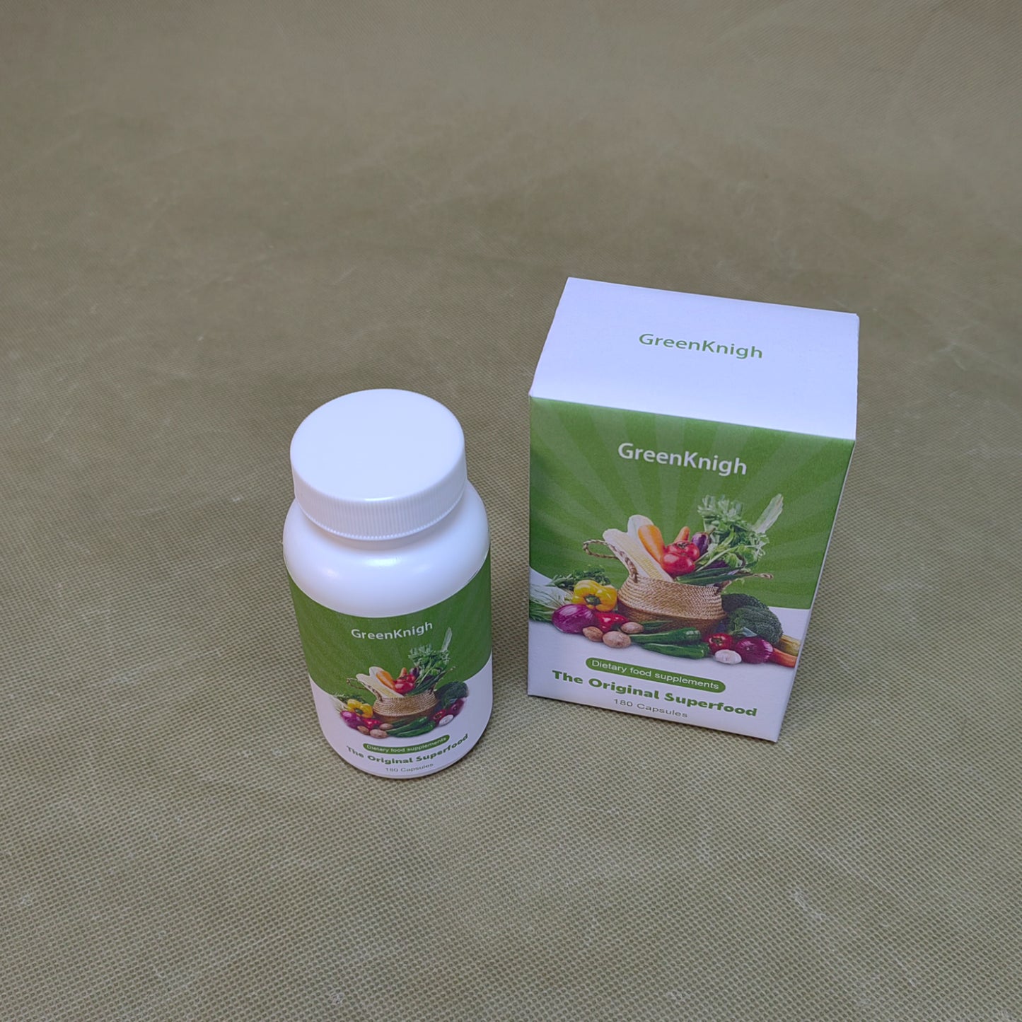 GreenKnigh   Dietary food supplements, Veggies Supplement ,Vegetarian, Non-GMO, Gluten Free Superfood Formula