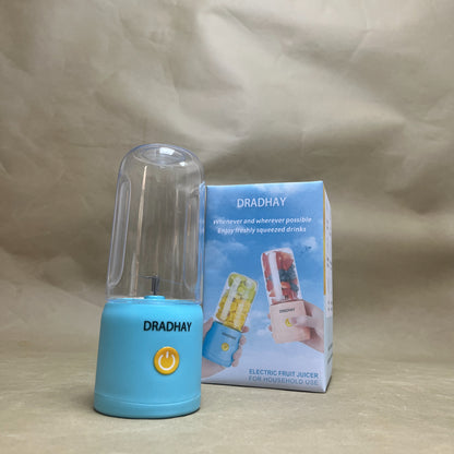 DRADHAY  Electric Fruit Juicer ,Portable and Rechargeable Battery Juice Blender,  USB Rechargeable, Mini Juicer