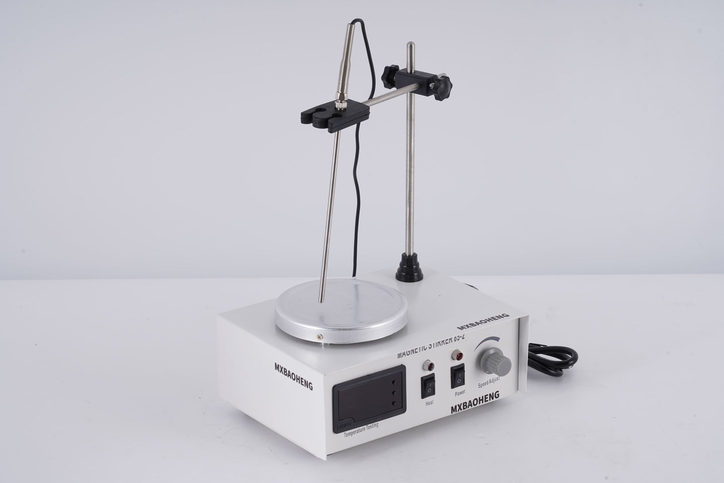 MXBAOHENG    Magnetic agitators for laboratory use,Capacity Magnetic Hotplate Stirrer Mixer,Timer,Temp Probe Sensor&Stir Bar
