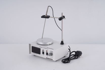 MXBAOHENG    Magnetic agitators for laboratory use,Capacity Magnetic Hotplate Stirrer Mixer,Timer,Temp Probe Sensor&Stir Bar