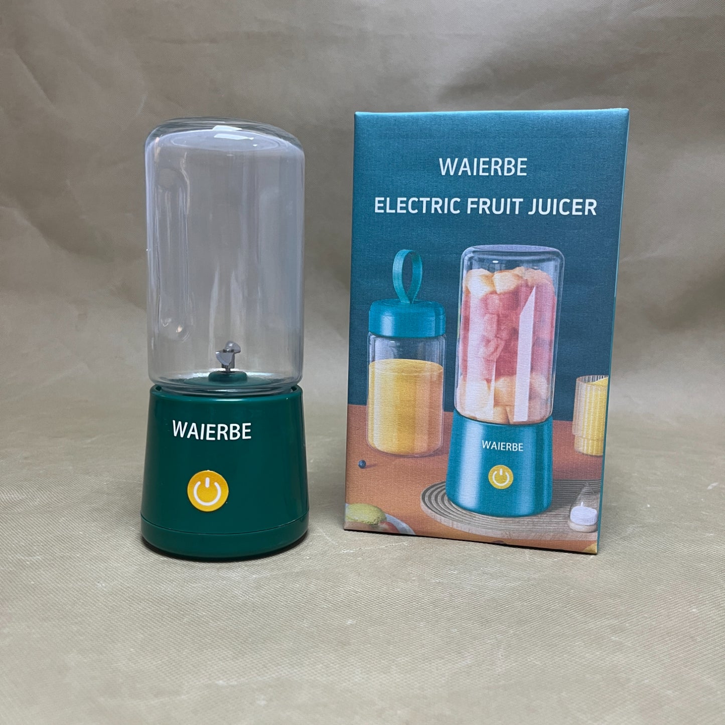 WAIERBE   Electric Fruit Juicer, Orange Juicer Electric, Detachable Design,Easy Clean