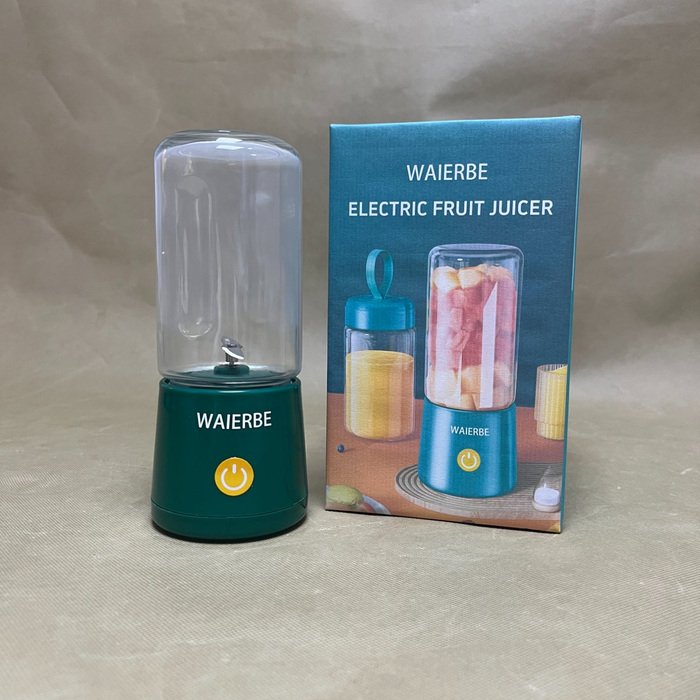 WAIERBE   Electric Fruit Juicer, Orange Juicer Electric, Detachable Design,Easy Clean