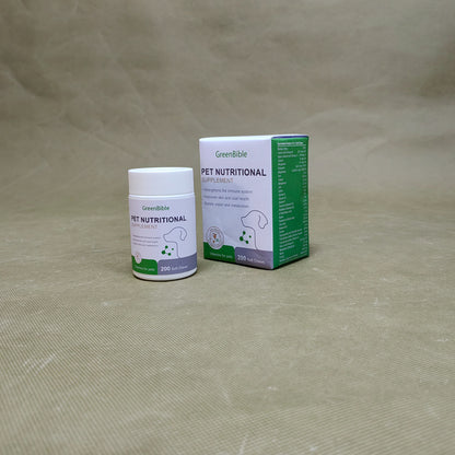 GreenBible  Vitamins for pets ,Dogs Multivitamin Chewable ,for Dogs Skin Coat Heart Brain Eyes Immune Support