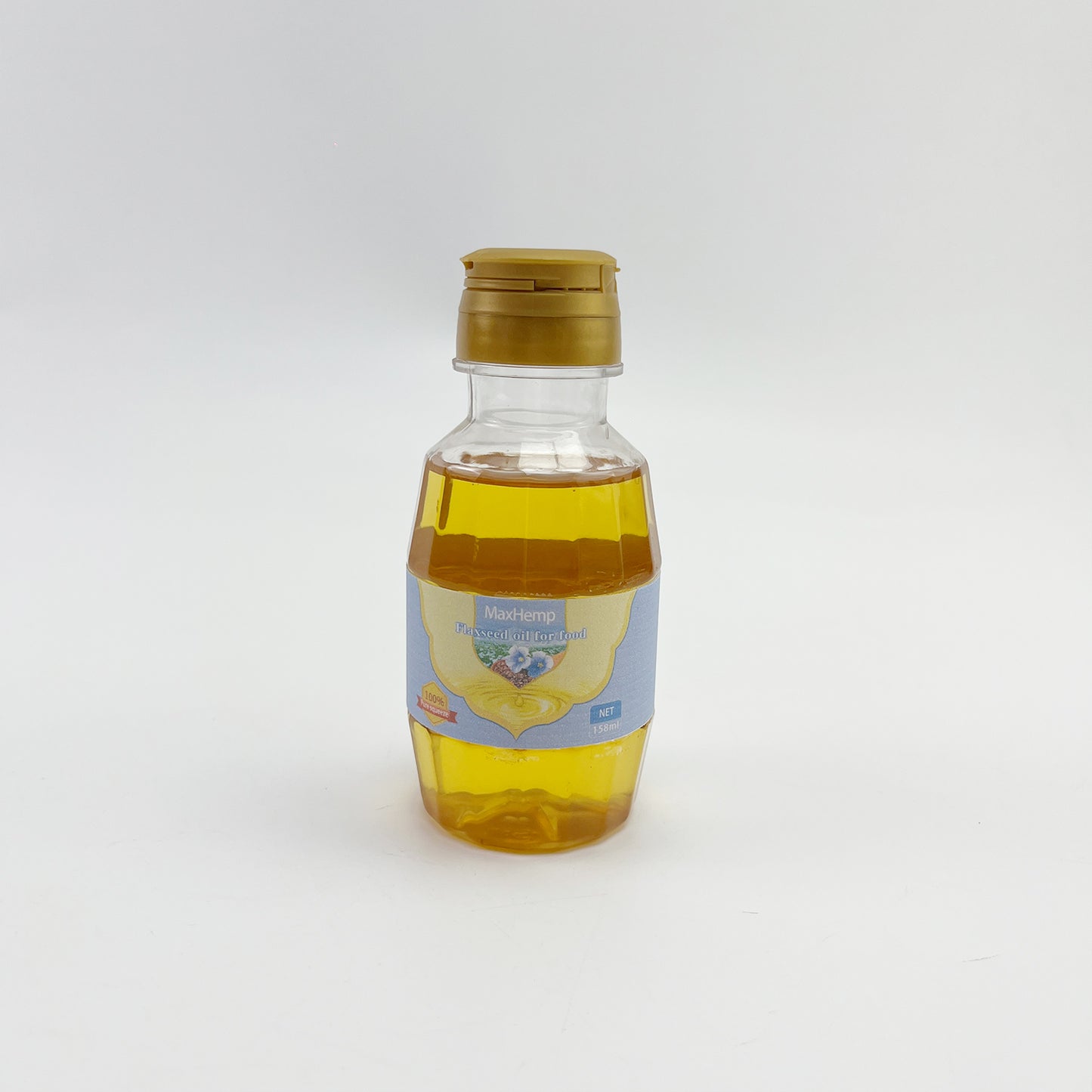 MaxHemp  Flaxseed oil for food, Organic Flaxseed Oil, Vegan, Non-GMO, Gluten-Free, Cast Iron Seasoning