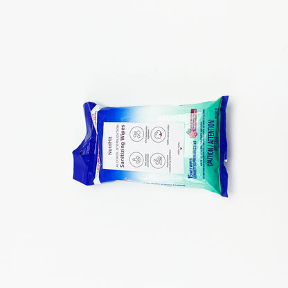 NutriHit   Sanitizing wipes,Alcohol Hand Sanitizing Wipes, Premium,Sanitizer Wipe,for Travel, Home, Classroom, Camping