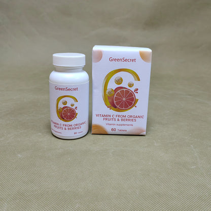 GreenSecret  Vitamin supplements, Nature Made Vitamin C,Dietary Supplement, Vitamin C for Immune Support, 60 Tablets