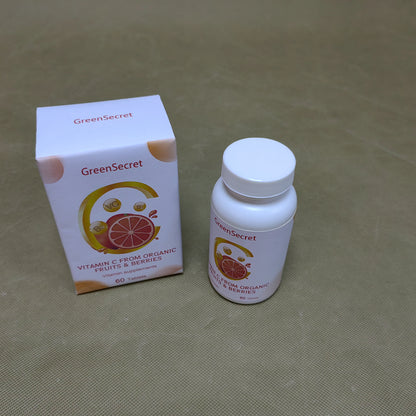 GreenSecret  Vitamin supplements, Nature Made Vitamin C,Dietary Supplement, Vitamin C for Immune Support, 60 Tablets