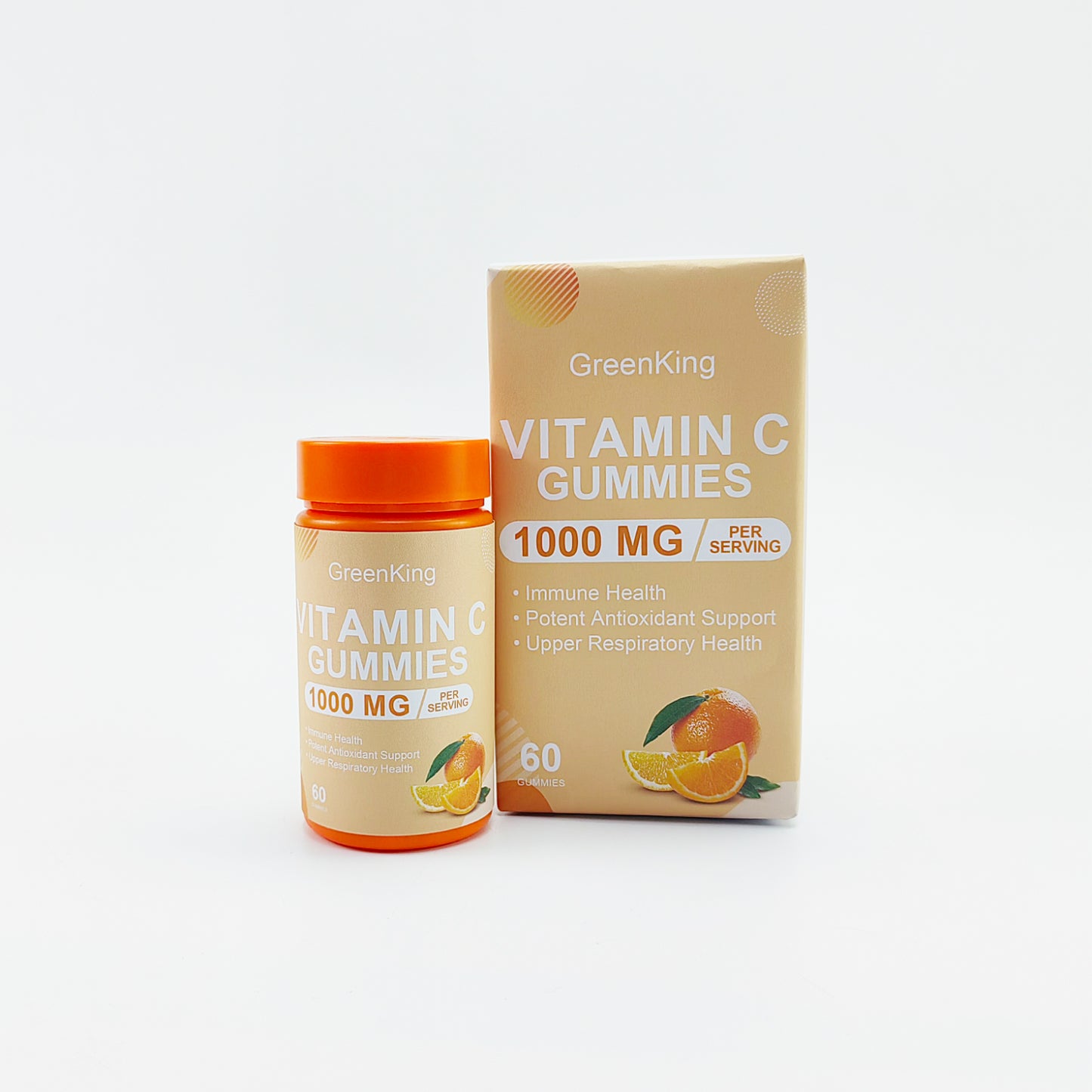GreenKing  Gummy vitamins,Chewable Multivitamin for Adults & Kids with Zinc for Immune & Collagen Support