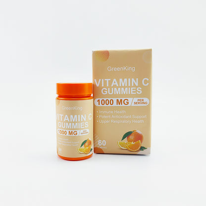 GreenKing  Gummy vitamins,Chewable Multivitamin for Adults & Kids with Zinc for Immune & Collagen Support