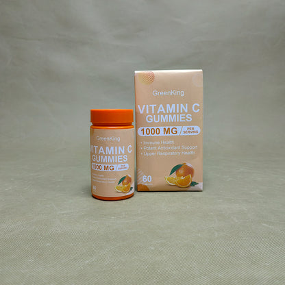 GreenKing  Gummy vitamins,Chewable Multivitamin for Adults & Kids with Zinc for Immune & Collagen Support