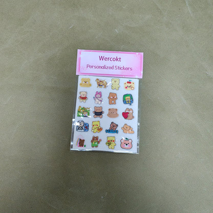 Wercokt Stickers, Laptop Stickers for Kids and Teens Vinyl Waterproof Sticker Pack for Skateboard Bike Water