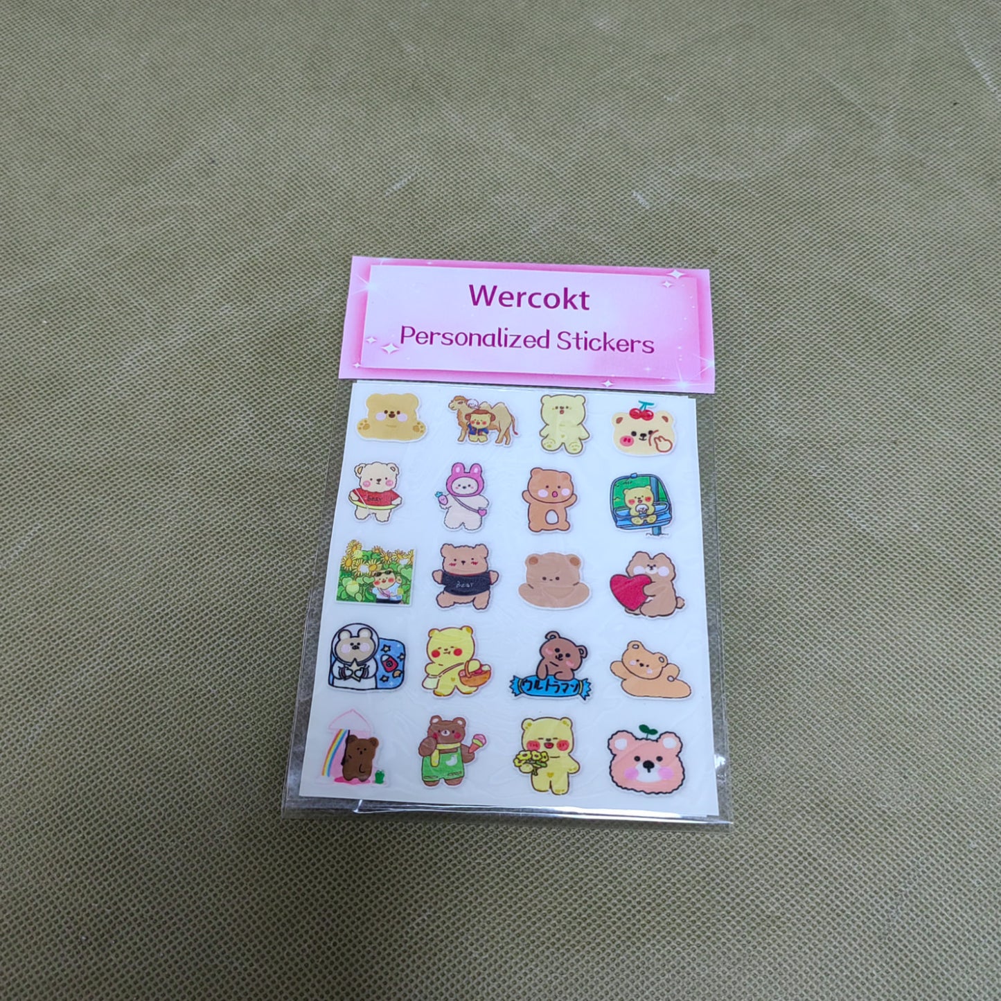 Wercokt Stickers, Laptop Stickers for Kids and Teens Vinyl Waterproof Sticker Pack for Skateboard Bike Water
