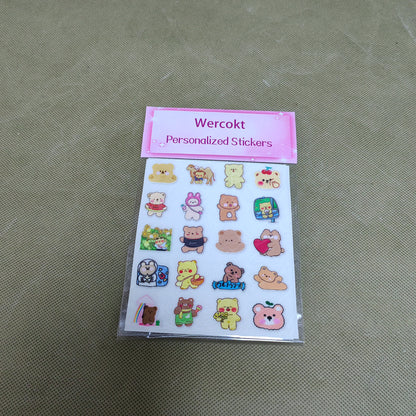 Wercokt Stickers, Laptop Stickers for Kids and Teens Vinyl Waterproof Sticker Pack for Skateboard Bike Water