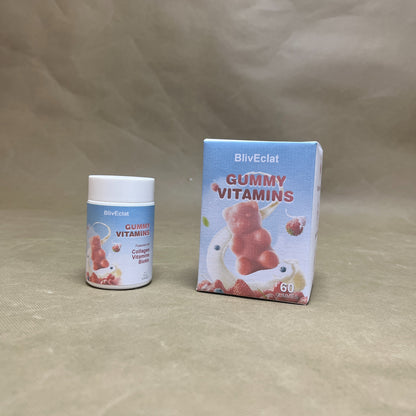 BlivEclat   Gummy vitamins,Sugar Free Multivitamin Gummies,Naturally Flavored and Sweetened Vitamin Gummy for Women and Kids