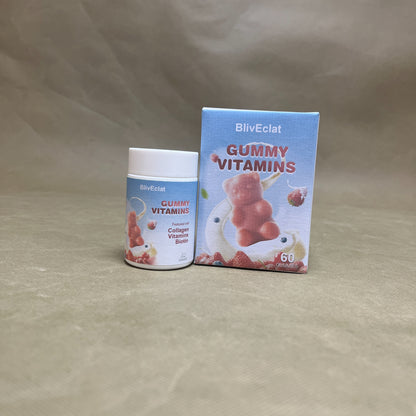 BlivEclat   Gummy vitamins,Sugar Free Multivitamin Gummies,Naturally Flavored and Sweetened Vitamin Gummy for Women and Kids