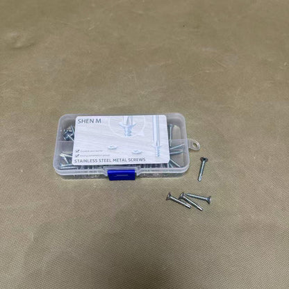 SHEN M   Metal screws, Silver Self Tapping Screws, for Household Appliances,Furniture,Woodworking