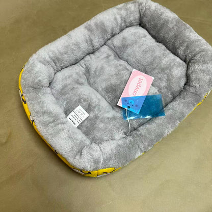 onepet   Pet cushions,Washable Dog Bed  Plush Dog Crate Beds Comfy Kennel Pad Anti-Slip Pet Sleeping Mat for  Small Dogs Breeds
