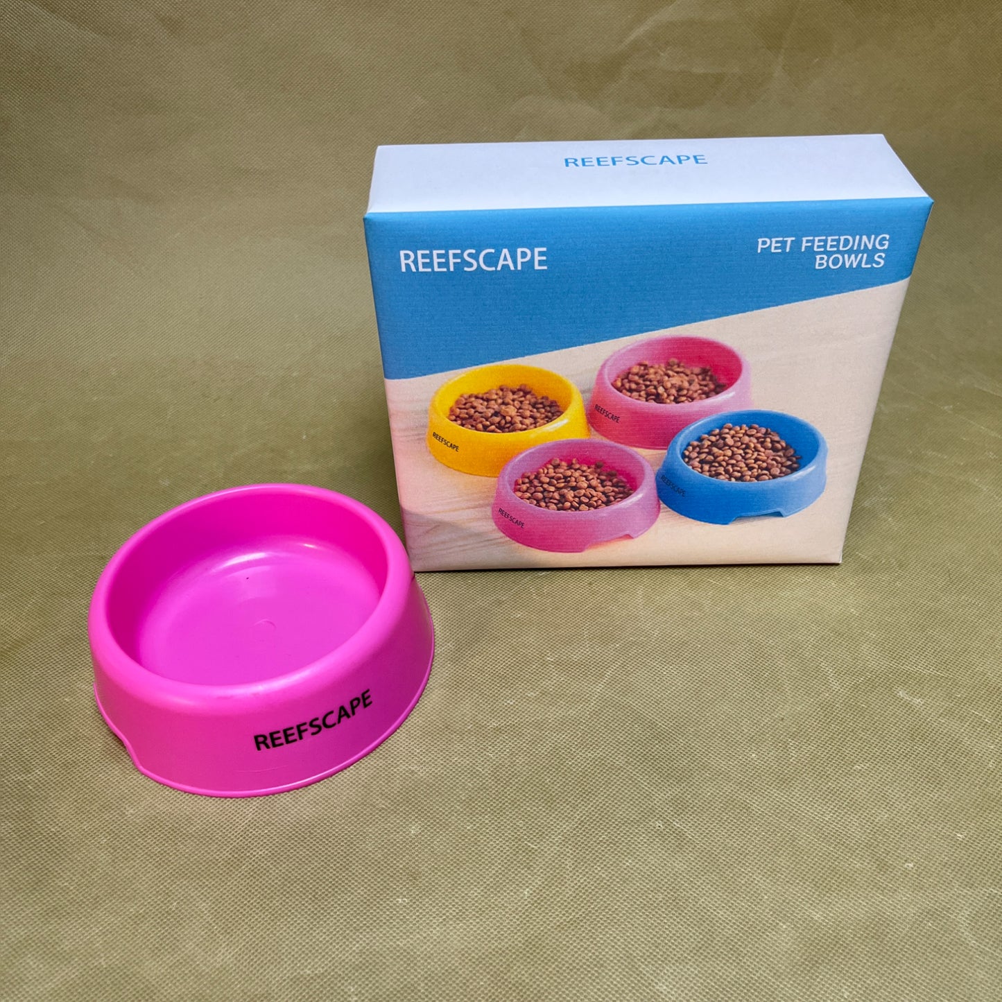 REEFSCAPE   Pet feeding and drinking bowls,Plastic Dog Bowl,  Reusable Pet Food and Water Bowl, for Dog Birthday Party Favors