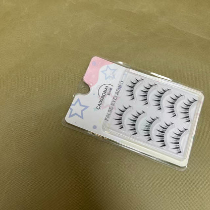 CAIXIAONAI   False eyelashes, Includes 5 Pairs Of Lashes, Easy to Apply, Reusable Lash Clusters,Perfect for Everyday Wear