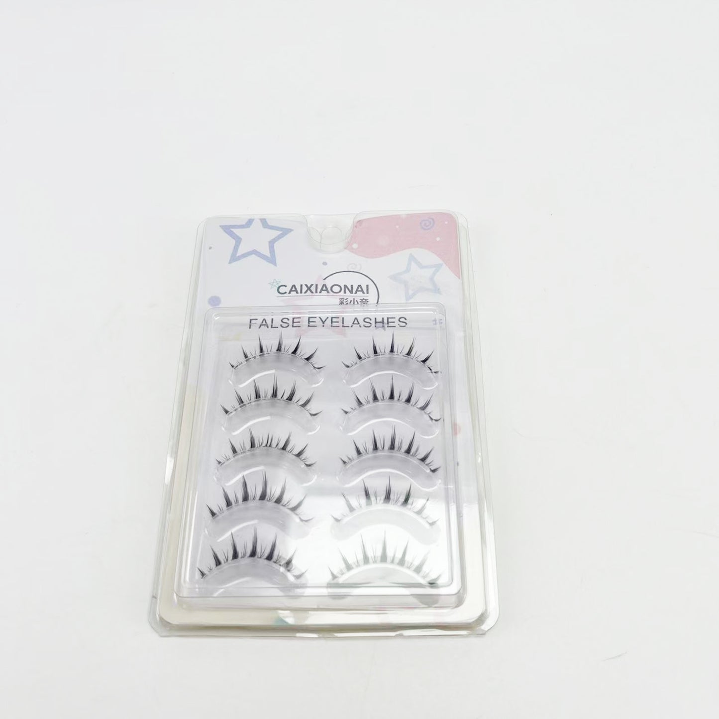 CAIXIAONAI   False eyelashes, Includes 5 Pairs Of Lashes, Easy to Apply, Reusable Lash Clusters,Perfect for Everyday Wear