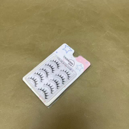 CAIXIAONAI   False eyelashes, Includes 5 Pairs Of Lashes, Easy to Apply, Reusable Lash Clusters,Perfect for Everyday Wear