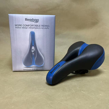 Readygo   Saddles for bicycles, Comfortable Bike Seat for Men Women, Bicycle Saddle for Touring, Exercise Bicycle, Commuter, Travel