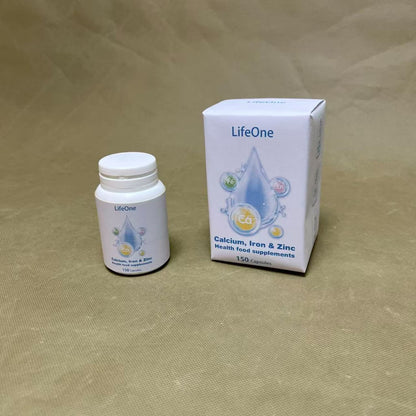 LifeOne   Health food supplements, Calcium Plus Zinc,  Promotes Healthy Bones and Teeth,Promotes Healthy Bones and Teeth