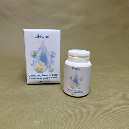 LifeOne   Health food supplements, Calcium Plus Zinc,  Promotes Healthy Bones and Teeth,Promotes Healthy Bones and Teeth