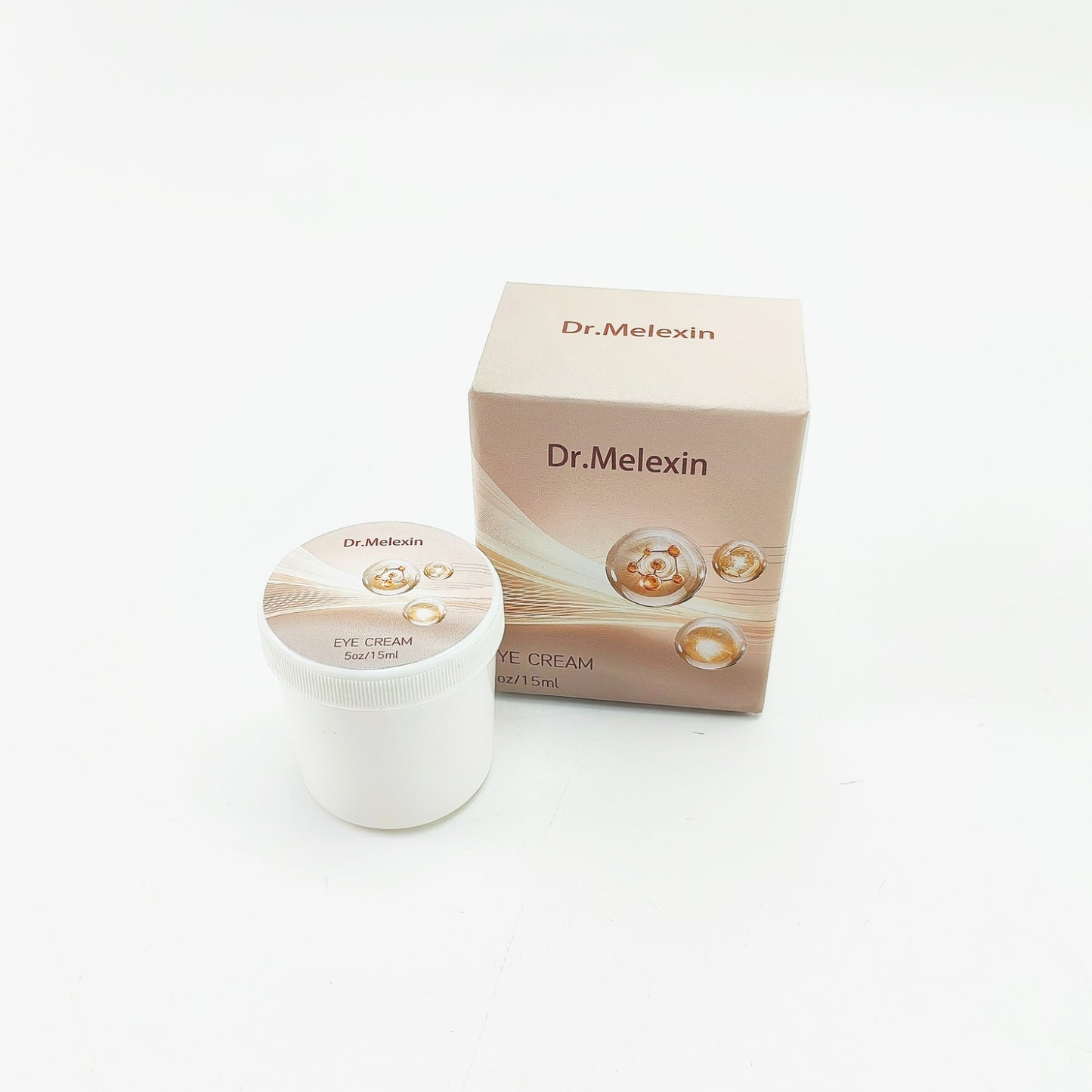 Dr.Melexin   Eye cream,Under Eye Cream for Puffiness and Dark Circles, with Caffeine to Correct Bags, 99% Naturally Derived Non-Toxic Formula