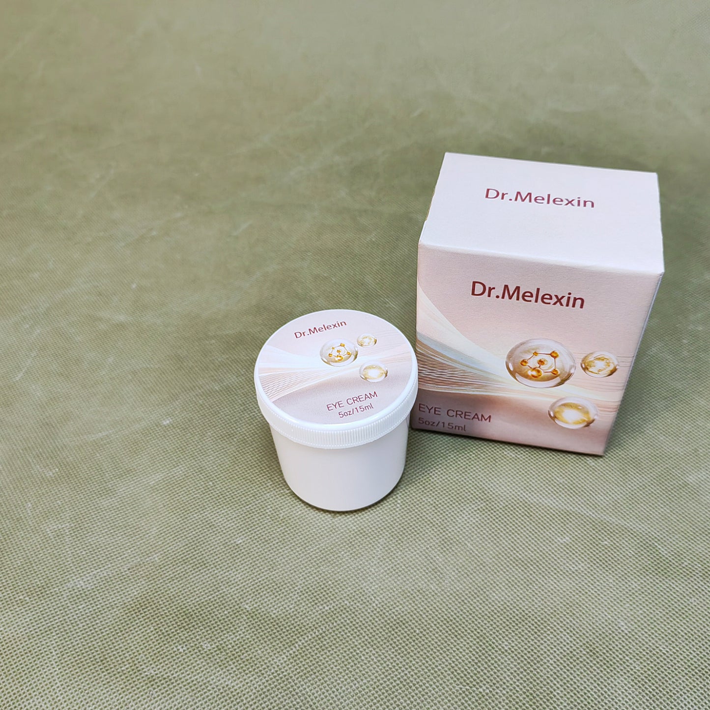 Dr.Melexin   Eye cream,Under Eye Cream for Puffiness and Dark Circles, with Caffeine to Correct Bags, 99% Naturally Derived Non-Toxic Formula