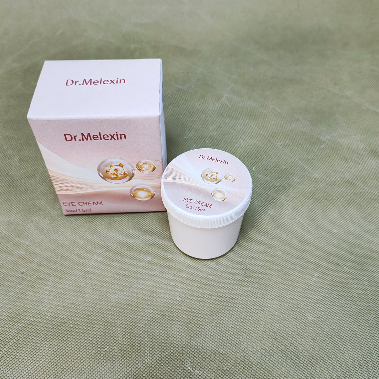 Dr.Melexin   Eye cream,Under Eye Cream for Puffiness and Dark Circles, with Caffeine to Correct Bags, 99% Naturally Derived Non-Toxic Formula