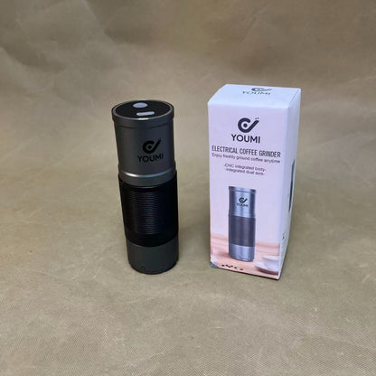 YOUMI  Electrical coffee grinders, Electric Coffee Grinder, Spice Grinder, One Touch Coffee Mill for Beans, Spices and More,  Black