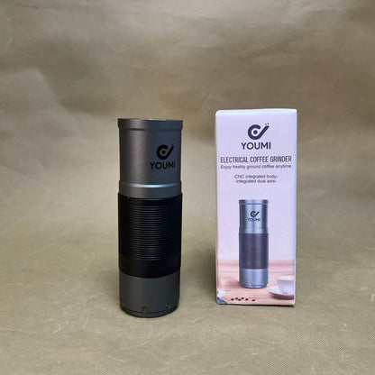 YOUMI  Electrical coffee grinders, Electric Coffee Grinder, Spice Grinder, One Touch Coffee Mill for Beans, Spices and More,  Black