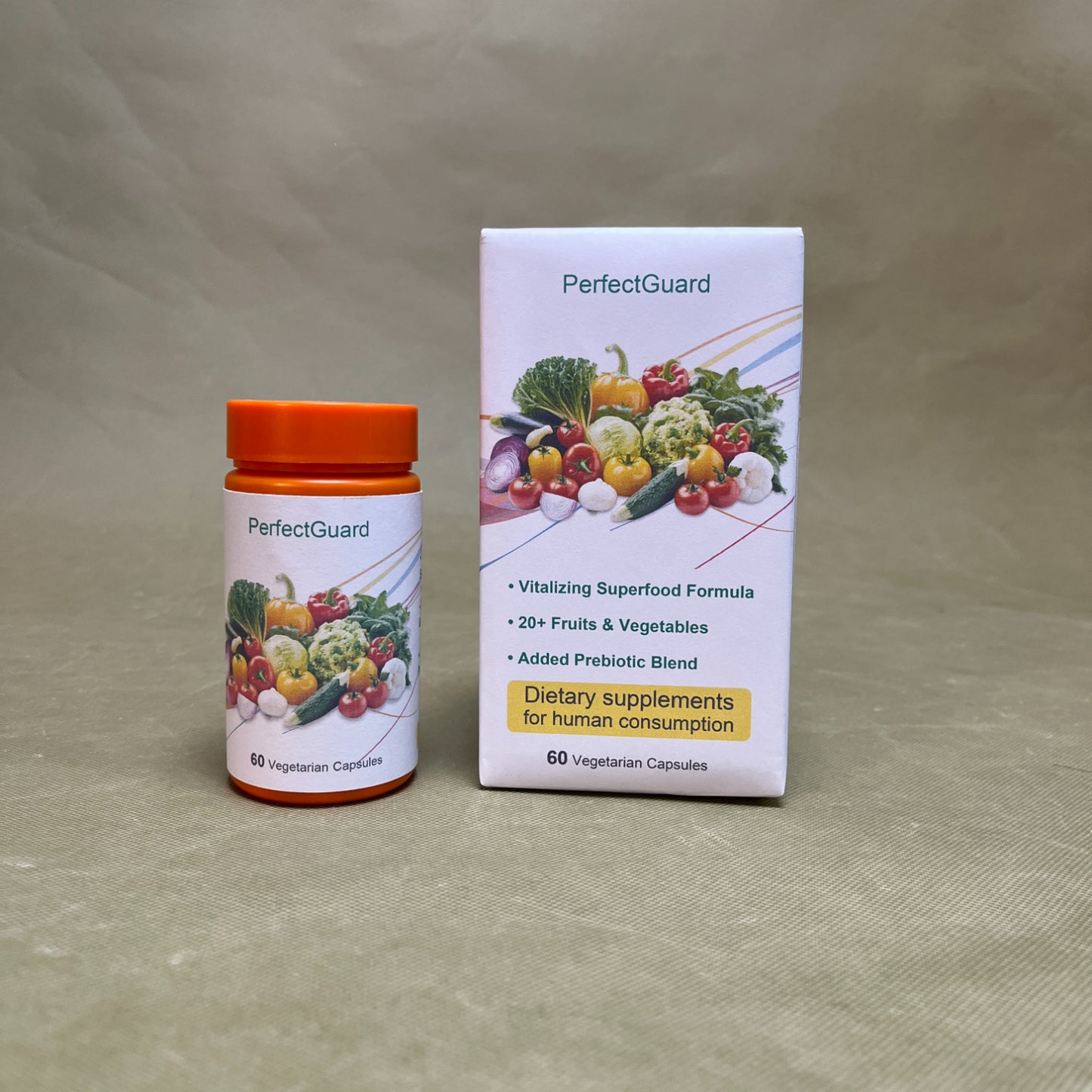 PerfectGuard   Dietary supplements for human consumption,Fruit and Veggies Supplement, Gut & Digestive Health Support