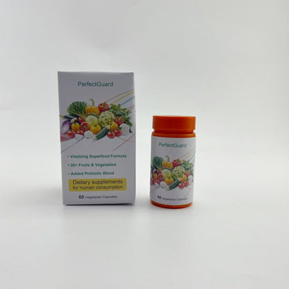 PerfectGuard   Dietary supplements for human consumption,Fruit and Veggies Supplement, Gut & Digestive Health Support