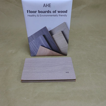 AHE Floor boards of wood,DIY Flooring - Natural Wood Grain Feel for Kitchen, Dining Room & Bedrooms,Waterproof ,Light Brown